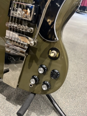 Epiphone - 1961 SG Standard w/Maestro - Olive Drab 3